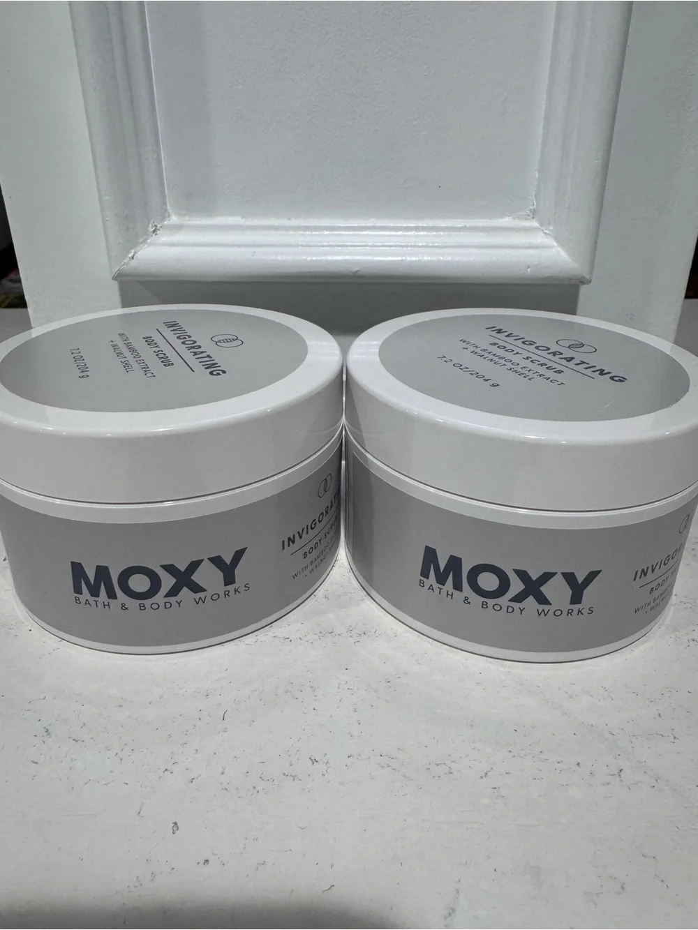 Bath and Body Works MOXY body scrub. Set of 2 jars, 7.2 oz each NWT